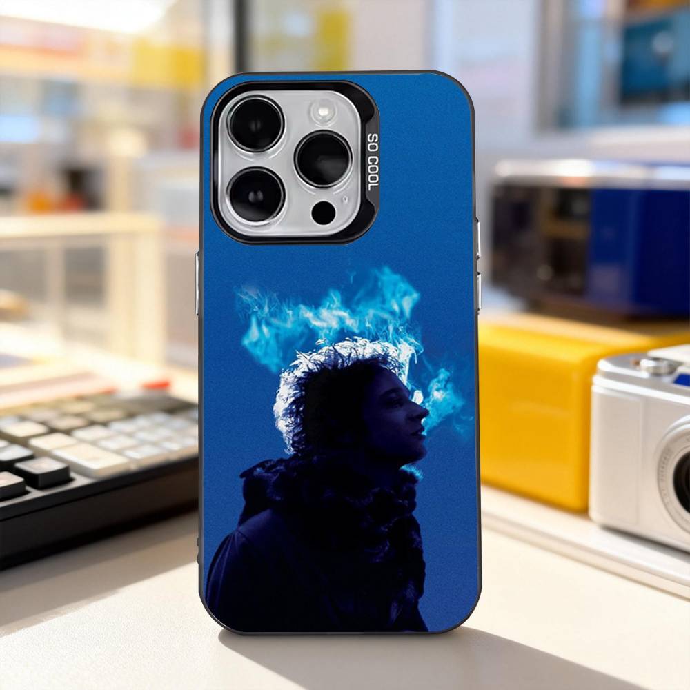 Gustavo Soda C-Cerati Cool Для iPhone 11,12,13,14,15,16,17,Pro,Max,Plus,E,Air,Mini Чехол для телефона IMD Матовый Черный