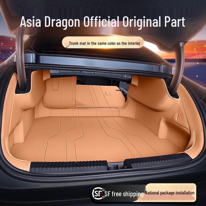 Toyota Trunk Mat: Full Coverage for 24 Asian Models - Interior Enhancement Accessory