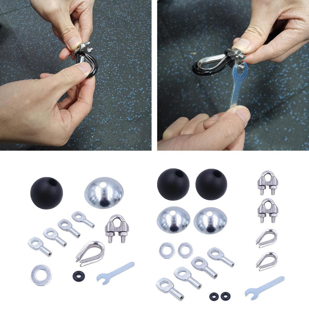 Accessory Equipment, Replacement Cable, Nylon , Metal Connector, Steel Clamp, Suitable for