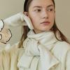 Atempo WOOL KNIT MUFFLER_ivory