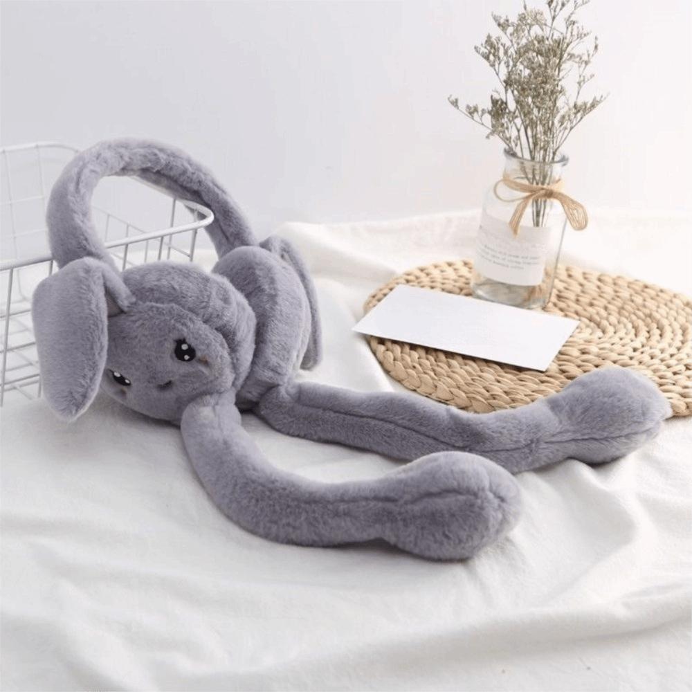 Rabbit Plush Earmuffs Cartoon Ear Cover Cute Ear Mask  Female