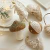Glitter Christmas Hanging Decoration Vintage Christmas Tree Hanging Pendants  Christmas Party