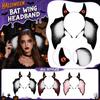 Halloween Ear Headband Dark Gothic Cosplay Hair Accessory for Costume Party
