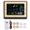 Weather Forecast Station Color Screen Digital Weather Meter Temperature Humidity Monitor for Indoor