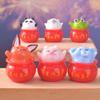 Cute Cartoon Animal Untoppleable Figurine Home Desktop Decoration Car Resin Craft