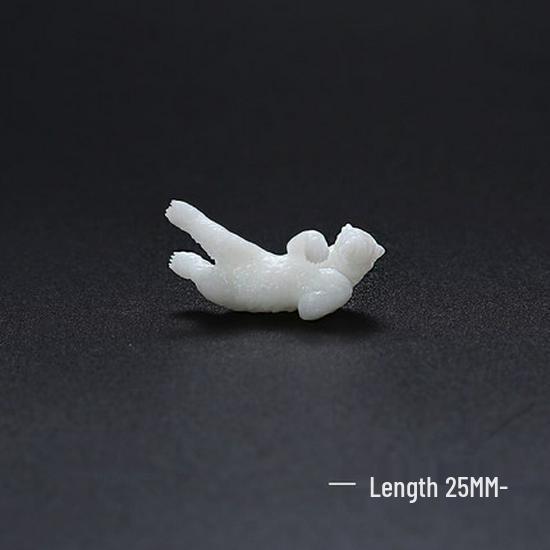 3D Хрустальная Смола Белый Медведь и Пингвин Ледниковый Орнамент