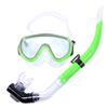 Large Vision Mask, Tempered Glass Diving Goggles Set, Snorkeling, Silicone Mouthpiece Breathing Tube Equipment, Double Drainage.