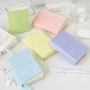 Macarone PU кожаный карманный ежедневник блокнот список дел блокнот цветная пустая страница школьные принадлежности обратно в школу