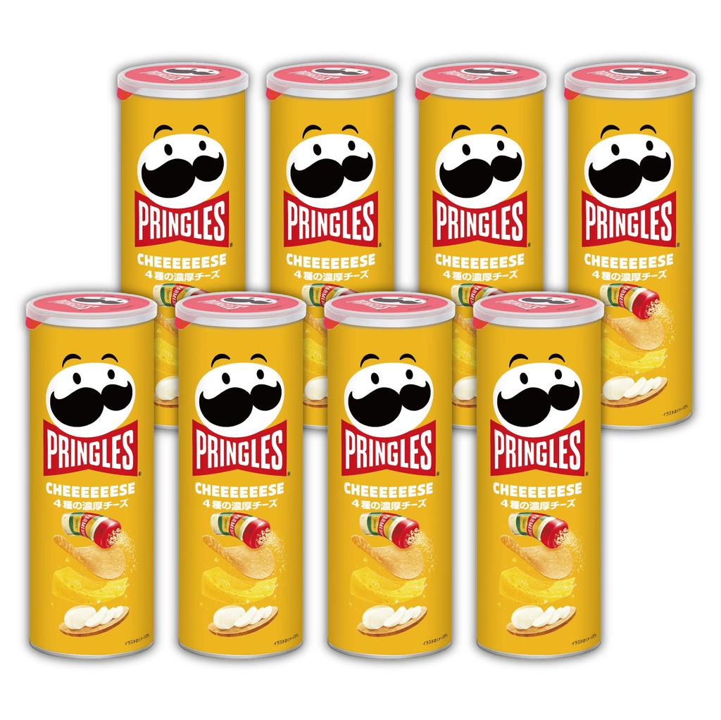 Kellogg Pringles CHEEEEEESE M банка 105 г x 8 шт.