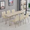 Stainless Steel Dining Set for Factory and School Cafeterias