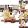 And Soft Cuddly Duck Keychain Plush Toy Cute Backpack Charm Stuffed 12cm Duck