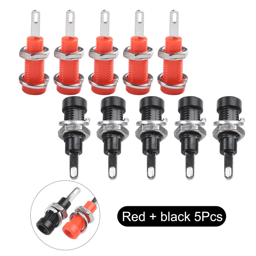 10 шт. высококачественных 2 мм банановых гнезд для присоединения к электрическому соединению