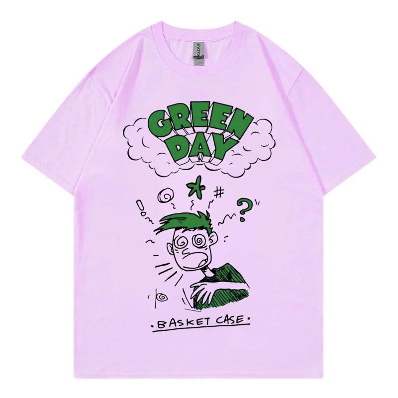 Punk Rock Band Green Day Merch Tshirts Concert Tour 2025 Fan Gift T Shirts Men Womem Clothing High Street Fashion Trend Tshirt