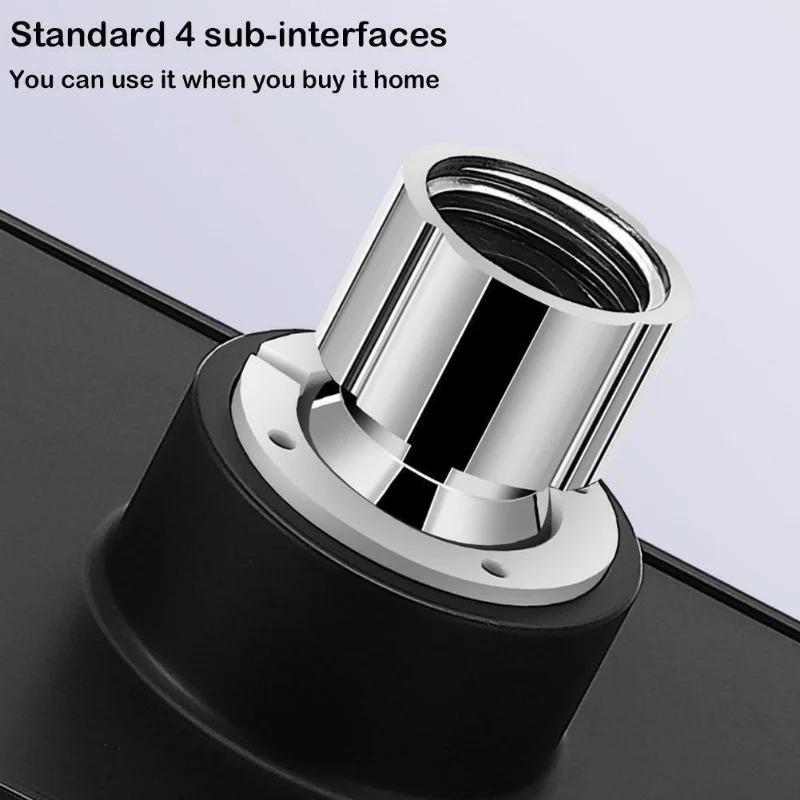Душевая головка Mini-Surround с напором воды Большая душевая головка с дождевой водой Душевая головка Аксессуары для ванной комнаты