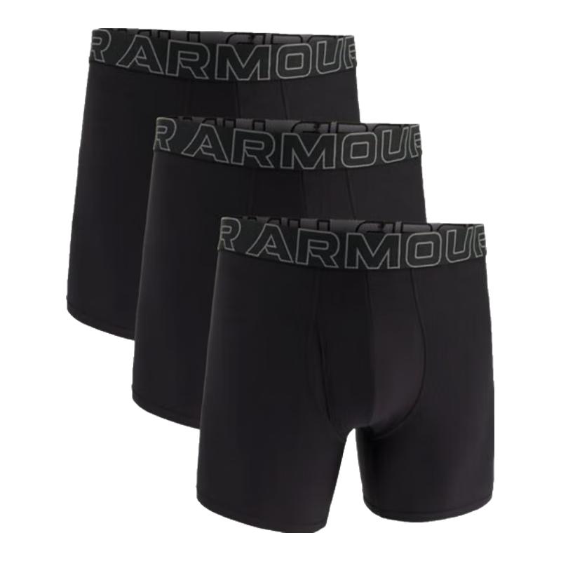 Under Armour Men's Tech 6-inch Boxerjock Underwear - 3-Pack