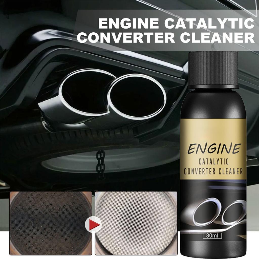 PDTO Очиститель каталитического нейтрализатора двигателя автомобиля Многоцелевой чистящий агент 30 мл