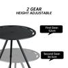 Folding Picnic Table Height Adjustable Foldable Camping Table for Outdoor Beach Picnic
