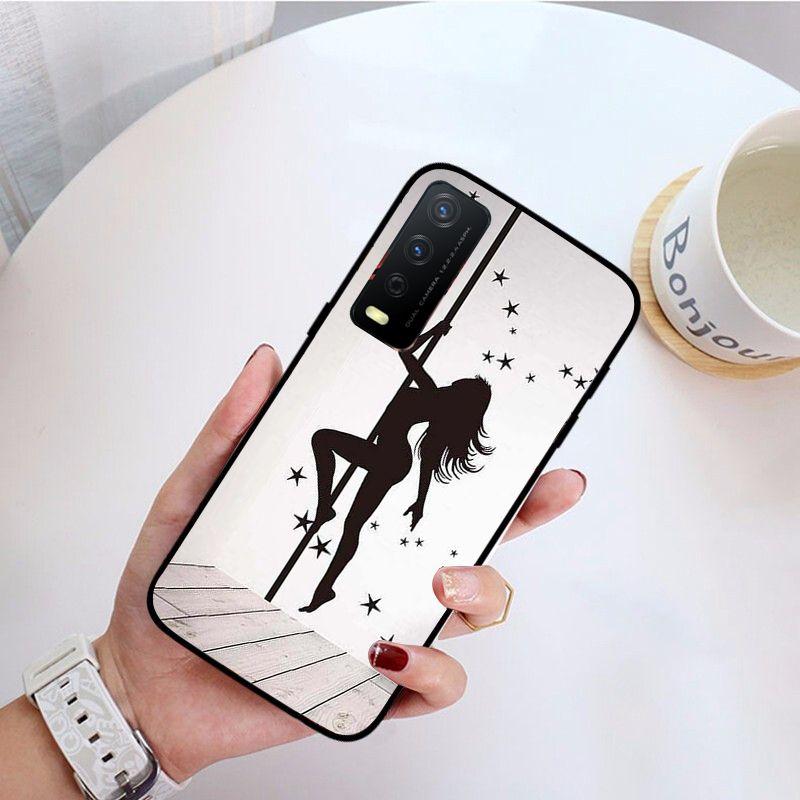 Pole Dance Dancing Girl Phone Cover For Vivo Y31 Y30 Y33S Y11S Y12S Y17 Y20 Y20S Y21 Y21S Y1S Y53S Y15 Y19 Y91C V23 Case Coque