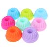 12Pcs/Set Baking Jelly Mould Silicone Pudding Cupcake Muffin Donut Mold