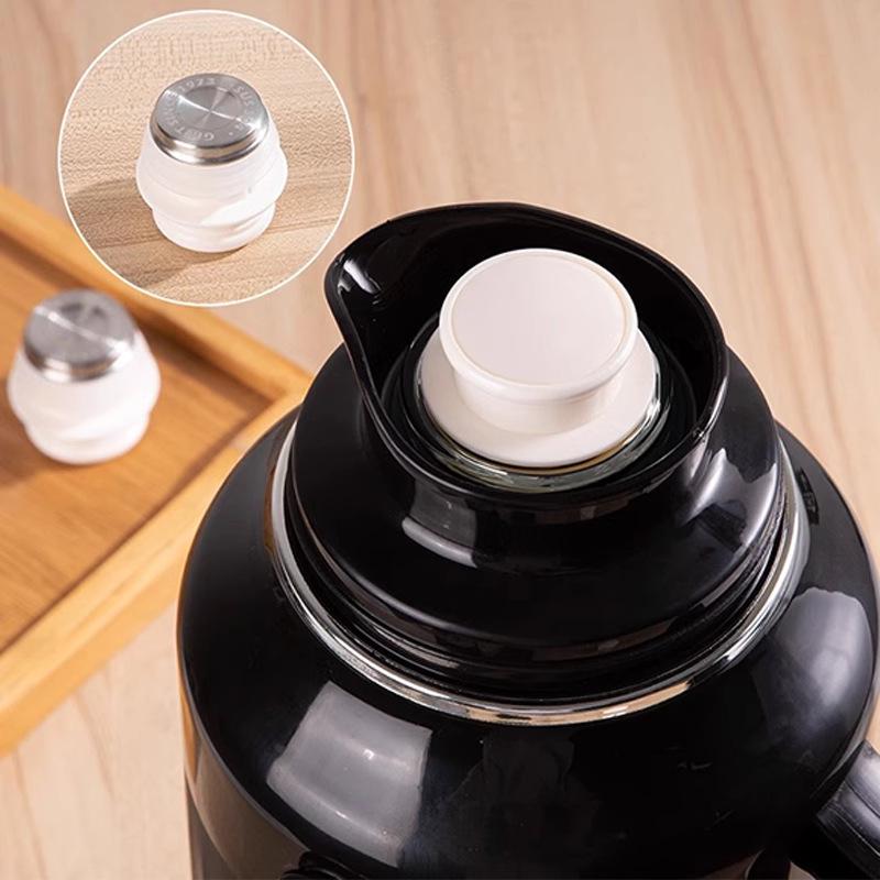 304 Stainless Steel Single Layer Vacuum Kettle - 1.6L Household Thermos with Spout