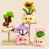 Creative Love Cat Cactus Plush Potted Plant Girls Office Sun Flower Table Company Event Gifts