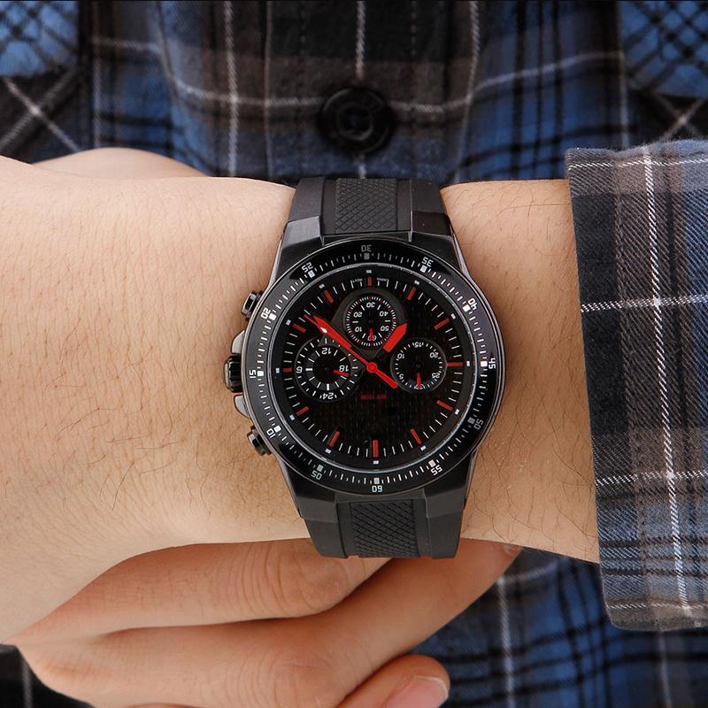 Смоляной ремешок для часов Casio EF-552 EF-552D-1A, водонепроницаемый, спортивный, резиновый браслет, аксессуары для часов, 20 мм