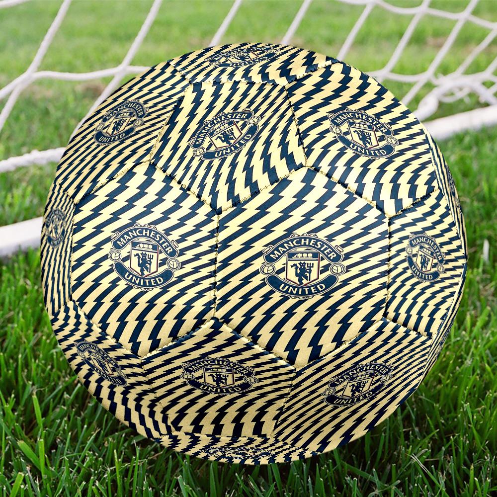 1pc Manchester City Pride Size 5 Soccer Ball PVC Football Sports Matches Training Outdoor Games Beach Elastic Balls 07012