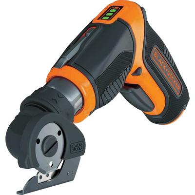 Аккумуляторная для и Легкая в Переменный Угол BLACK+DECKER Отвертка/Мульти-резак, 3.6В, CS3653LC, Сделай сам, Крепление, Резка, Использование,