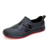 Fashion short rain shoes men's four-season work shoes low-top non-slip kitchen shoes wear-resistant rubber shoes fishing shoes waterproof shoes