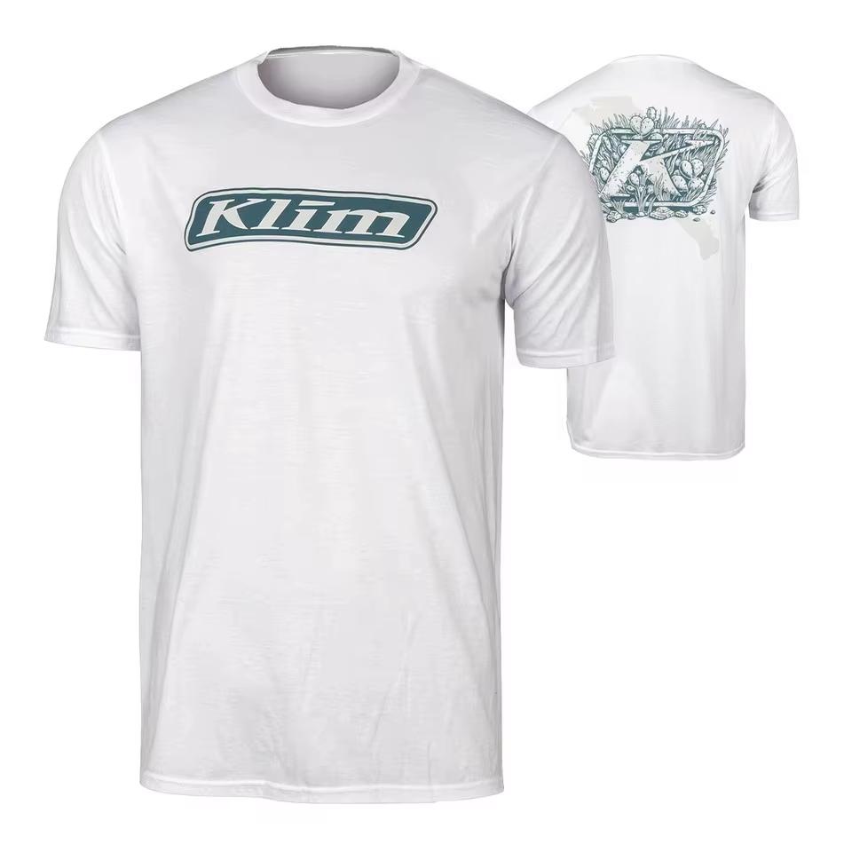 Orangelab Klim Motorcycle Print Tshirt For Summer And Autumn 2026 Loose And Casual Shortsleeved Mens And Womens Sport Top