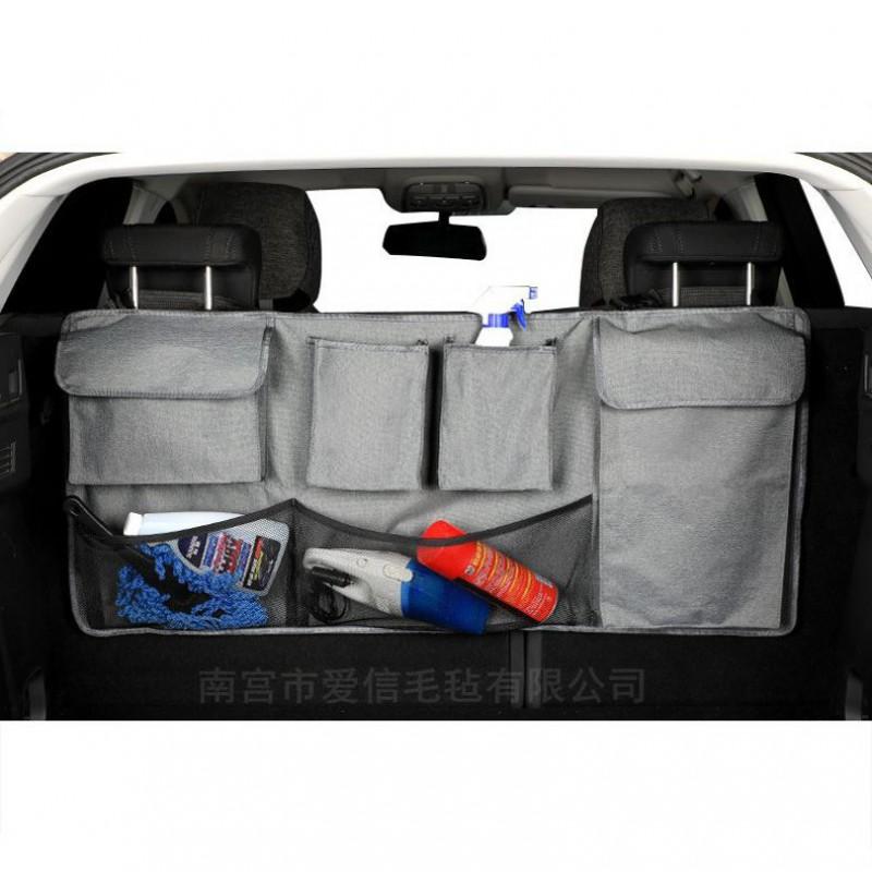 Car Trunk Organizer Hanging Storage Bag Oxford Fabric Waterproof Utility Pouch SUV Sedan Van