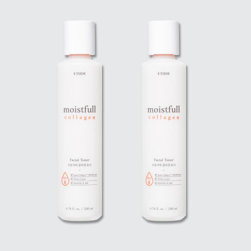 ETUDE HOUSE Moistfull Collagen Facial Toner 200ml (3 Options)