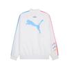 Puma Scuderia Ferrari T7 Miami Простая Свободная Удобная Куртка с Длинным Рукавом Мужская Куртка Белая 633406-03