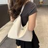 Стильная корейская модная сумка-тоут для женщин черного, розового и белого цветов с большой вместимостью