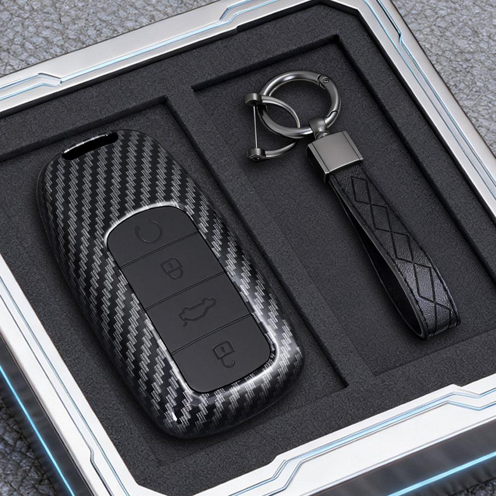 Чехол-крышка для умного ключа автомобиля из ABS-углеродного волокна для Chery Tiggo 8 Pro Tiggo 8Plus New 5 Plus 7Pro Chery Tiggo 7 Pro Max Omoda 5 C5