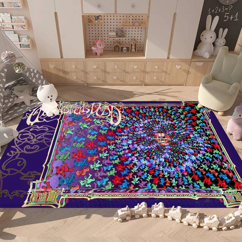 G-Grateful D-Dead Entrance Door Mat Nordic Style Home Doormat Bathroom-Toilet Mats Bedroom Hotel Decor Mat
