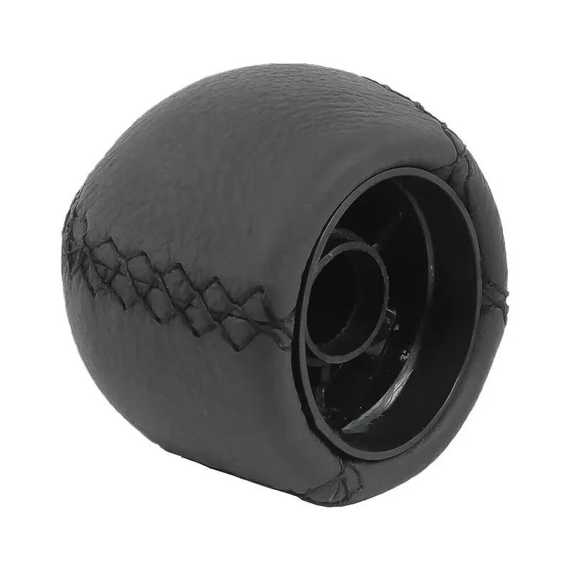 Black Car 5 Speed Leather Gear Stick Shift Knob Replaces 4777074 for Saab 95 9-5 1998-2011 99 00 01 02 03 04 05 06 07 08 09 2010