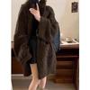Korean Loose Knit Sweater Cardigan - Mid-Length Women's Autumn/Winter Style