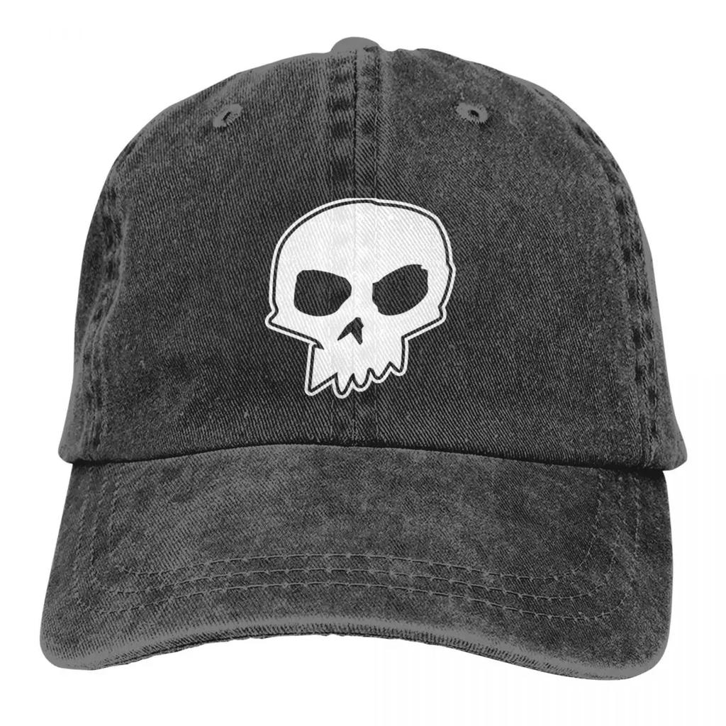 Sids Skull Logo Toy Story Men Women Baseball Caps Distressed Washed Caps Hat Retro Outdoor Running Golf Adjustable Cap