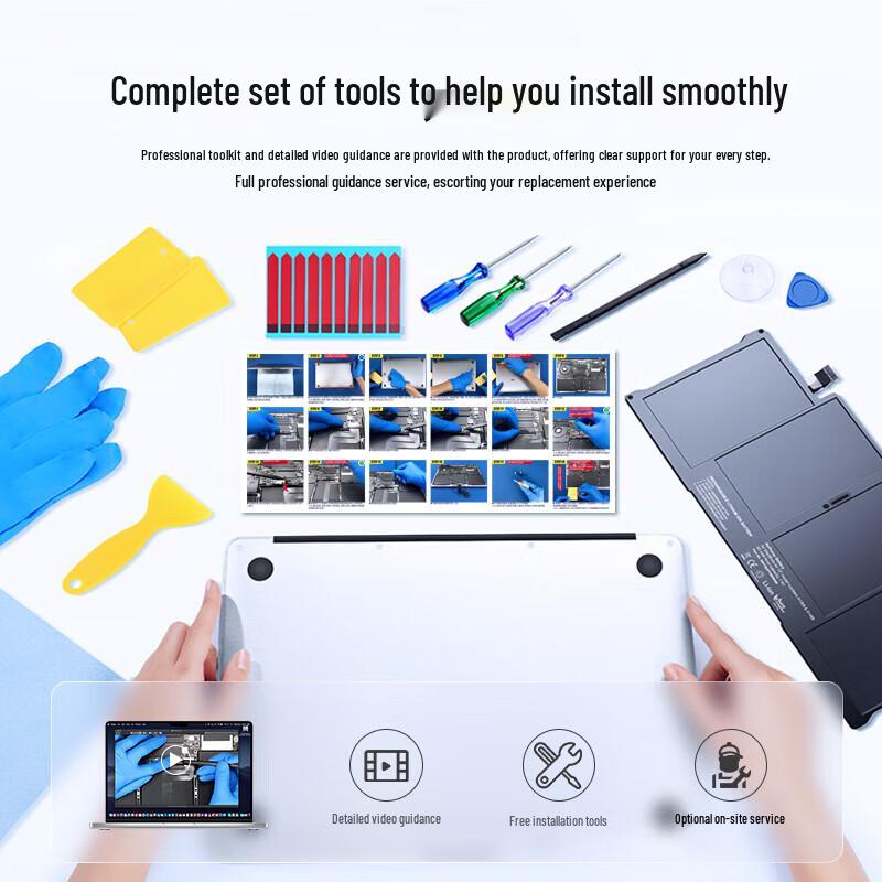 Jinggebao Replacement Battery for Apple MacBooks