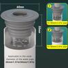 Anti Odor One Way Valve Floor Drain Water Pipe Plug Drain Cover Insect Prevention Sewer Seal Stopper Bathroom Accessories