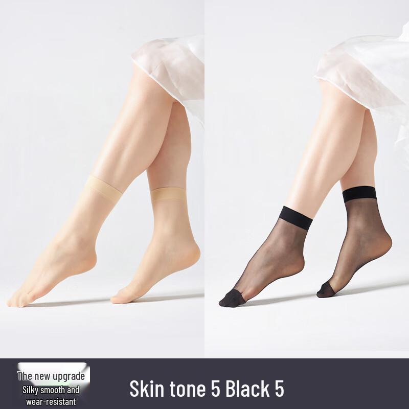 LangSha Women's Anti-Snag Thin Ankle Socks