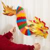 3D Chinese Year Paper Dragon Photo Prop Children Handicrafts Dance for