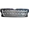 Black Frame Honeycomb Silver Grille for 2014-2016 Discovery 4: Modified Front Air Intake