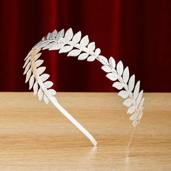 Греческая богиня повязка на голову с золотым листом ветка обруч для волос Корона свадебный головной убор аксессуары греческой богини