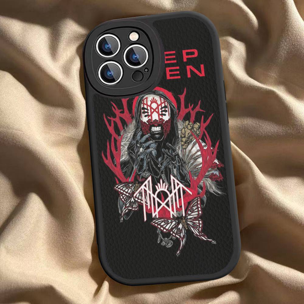 Чехол для телефона из кожи Rock Band Sleep T-Tokens для iPhone 16 15 14 Plus 13 12 11 Pro Max