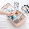 Women Cosmetic Bag Travel Men Toothpaste Toothbrush Toiletries Organizer Hook Female Beautician Makeup Bags Toilet Storage Bag