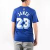 Nike Мужская баскетбольная футболка Lakers LeBron James # 23 Classic Edition светло-дымчато-серая CT9915-495