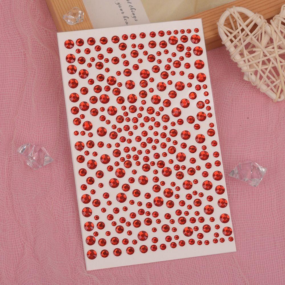 Colorful 3D Face Jewelry Stickers Mixed Eyeliner  Decals Disposable Tattoo Stickers  Party