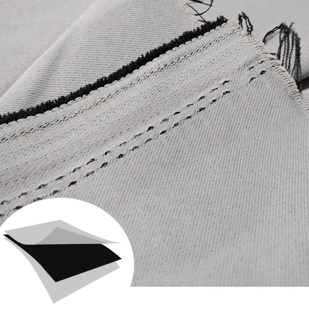 High-Precision Matte Cloth Full Blackout Curtain Cloth Engineering Sunshade Lining Curtain Finished Product